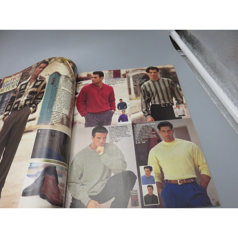 Vtg 1994 International Male Magazine Catalog Fall Spencer Garbett Beefcake Undie - Picture 5 of 12